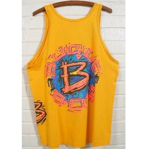 Bugle Boy Shirts Vintage 8s 90s Bugle Boy Logo Tank Top Shirt Poshmark